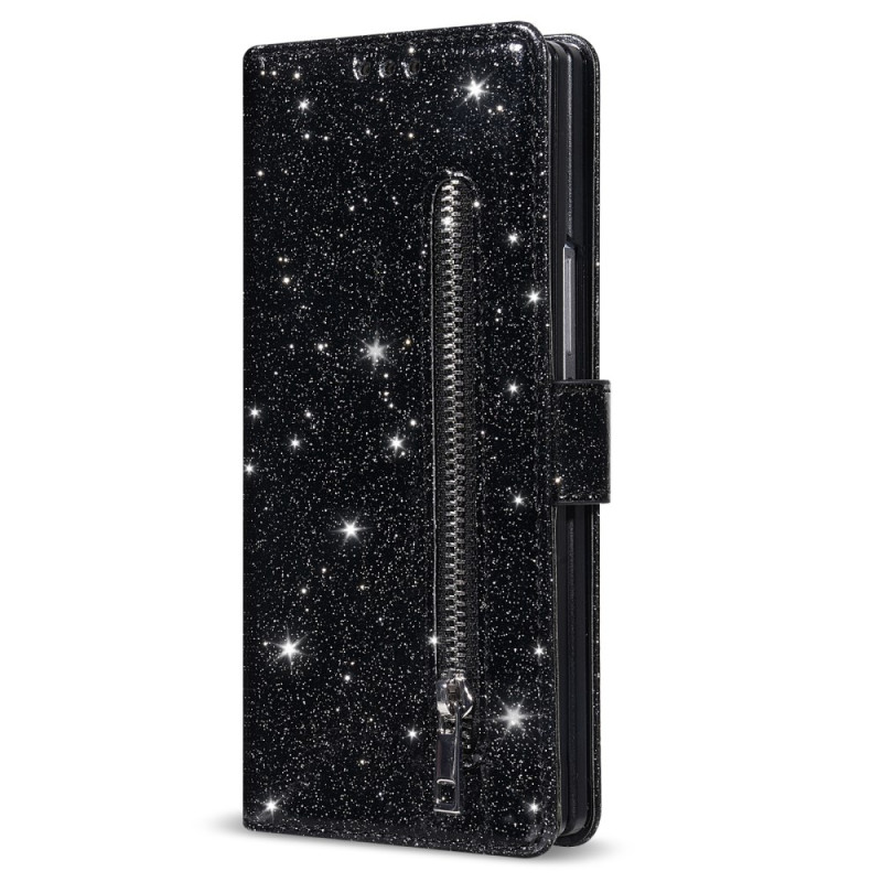 Funda de purpurina para Samsung Galaxy Z Fold 7