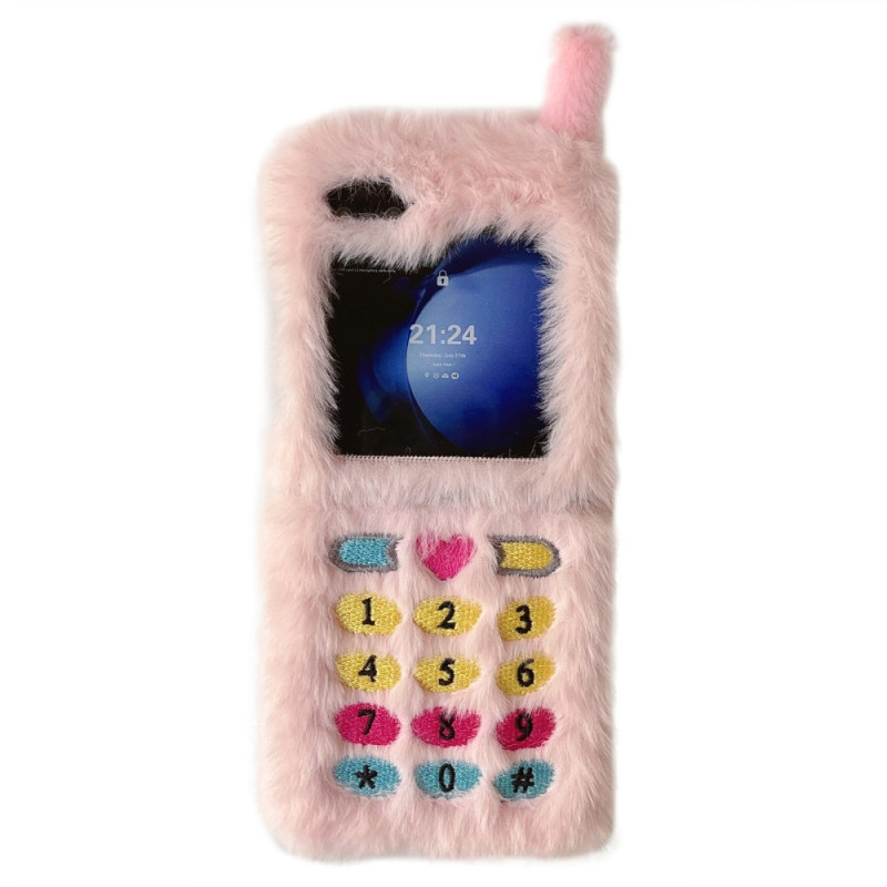 Funda de felpa para móvil Samsung Galaxy Z Flip 7 FE / Z Flip 6