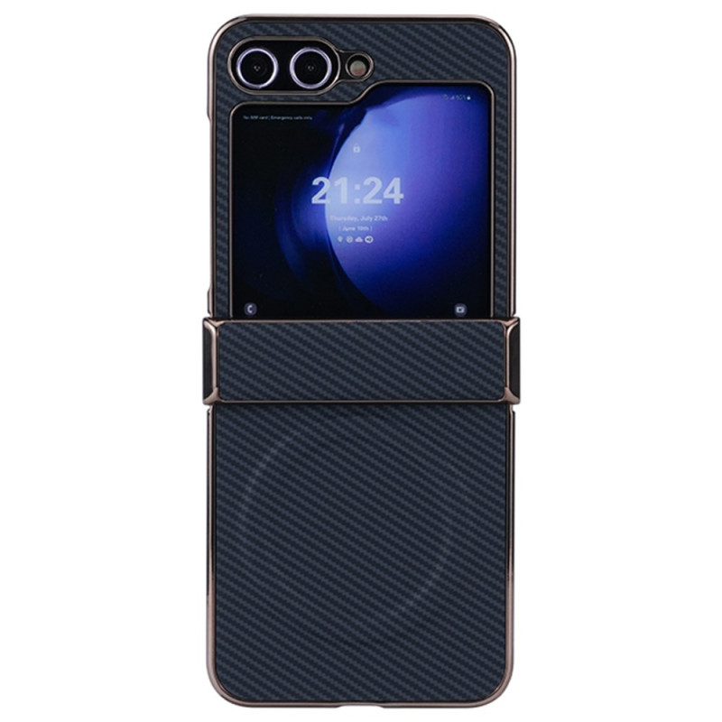 Samsung Galaxy Z Flip 7 FE / Z Flip 6 Magnetic Funda
Fibra de Carbono Textura