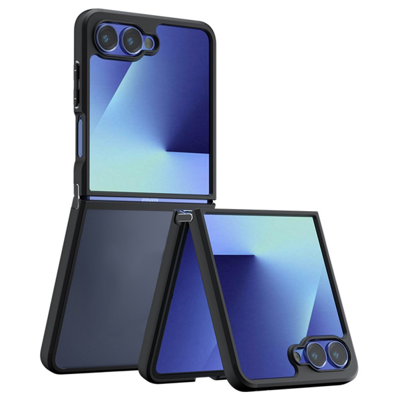 Funda Samsung Galaxy Z Flip 7 Negra Transparente