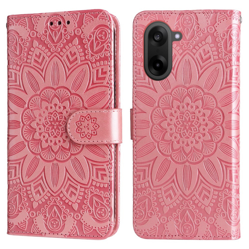 Funda con motivo de girasol para OnePlus Nord CE 5