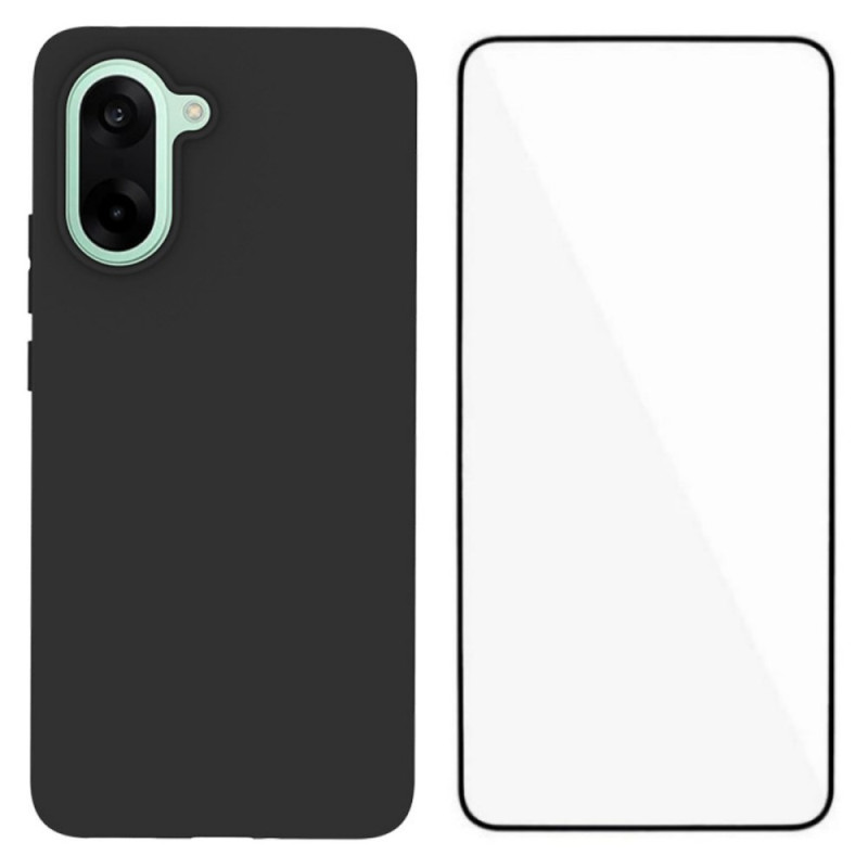 Funda de silicona mate y protector de pantalla OnePlus Nord CE 5