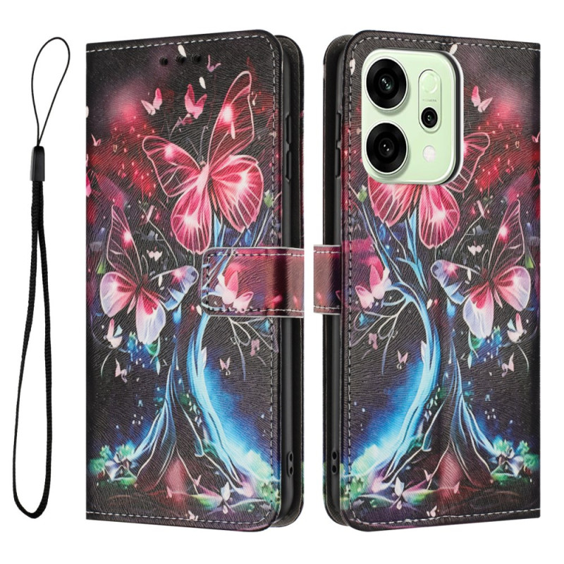Funda Oppo Reno 14 5G / 14F 5G Estampado mariposa