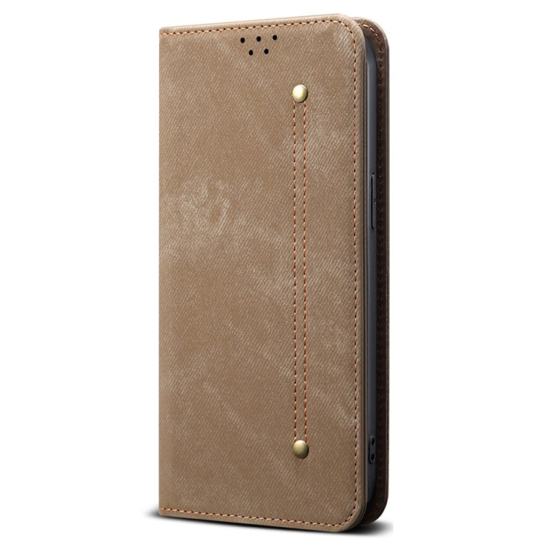 Flip Cover Oppo Reno 14 5G Tejido Jeans