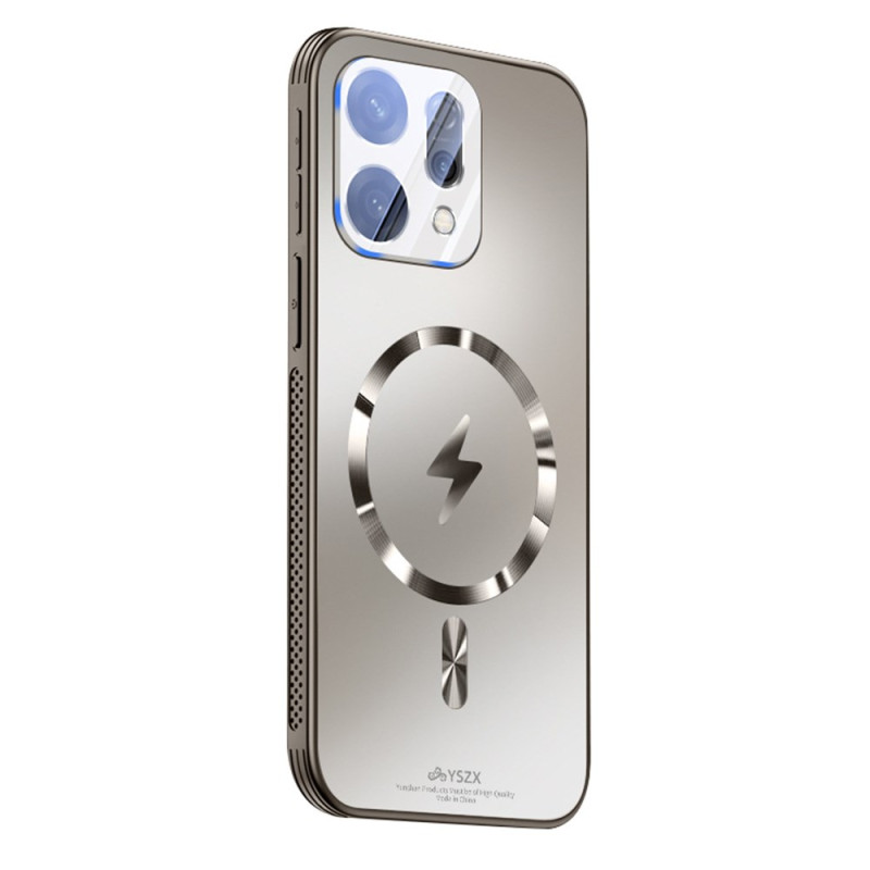 Oppo Reno 14 5G MagSafe Compatible Funda Metal Efecto
