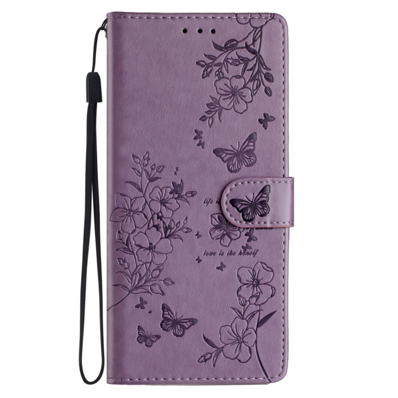 Oppo Reno 14 5G Funda Flor Grabada
