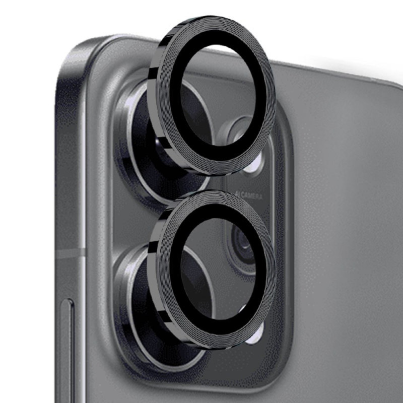 Lentes protectoras de cristal templado para Oppo Reno 14 Metal Ring NORTHJO