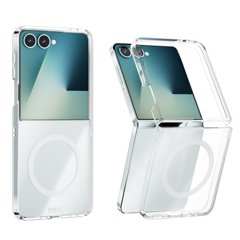 Samsung Galaxy Z Flip 7 5G Funda Magnética Transparente