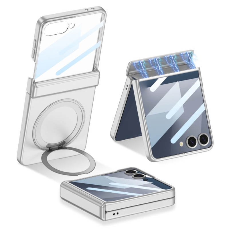 Samsung Galaxy Z Flip 7 Funda Soporte Magnético y Protección GKK