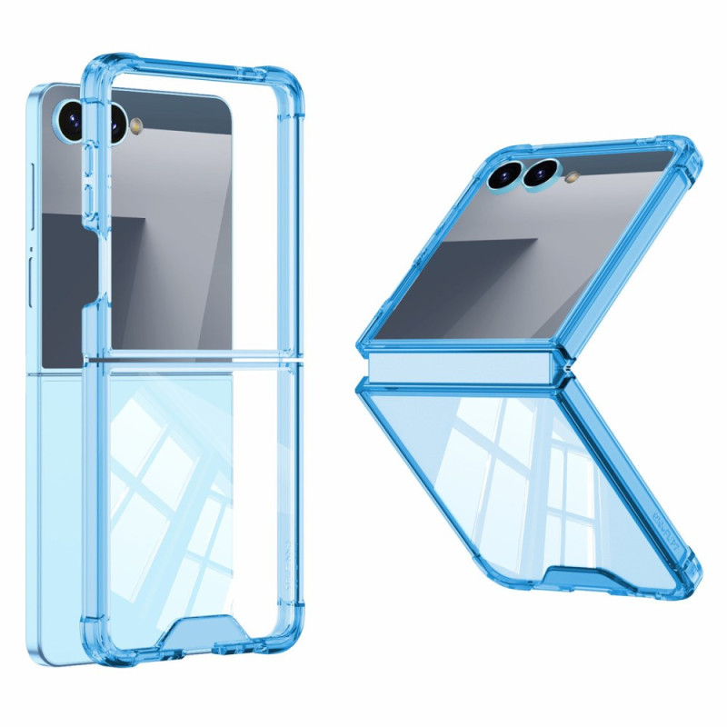 Samsung Galaxy Z Flip 7 Shell Bisel Estilo Metálico GKK