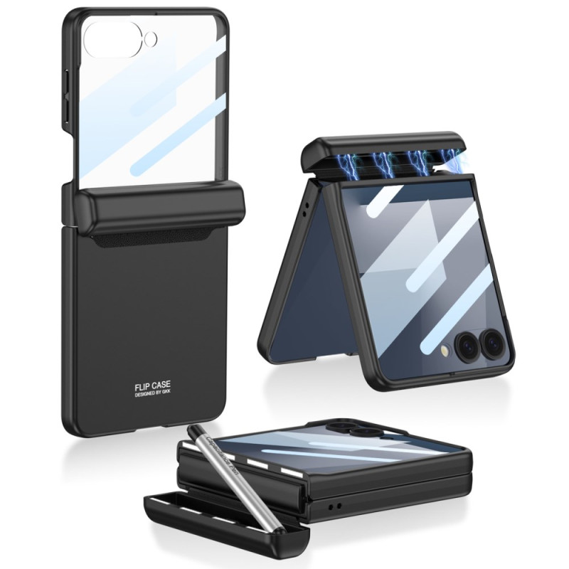Samsung Galaxy Z Flip 7 Funda clásica con bisagra GKK