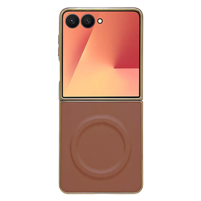 Funda magnética Samsung Galaxy Z Flip 7 Superficie de napa