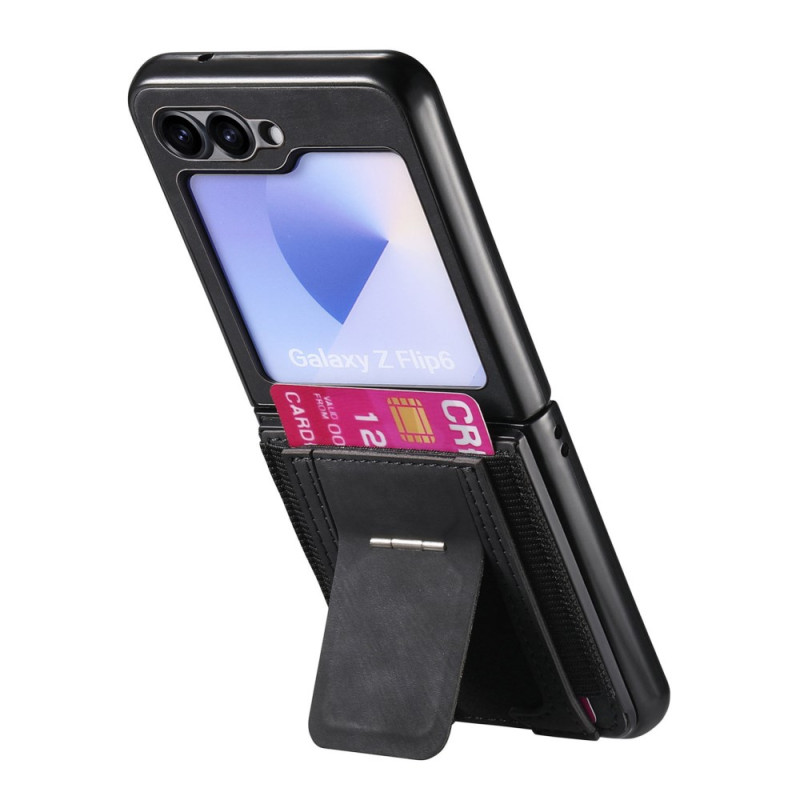 Funda Soporte y Tarjetero Samsung Galaxy Z Flip 7 FE / Z Flip 6