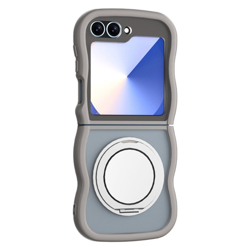 Funda Samsung Galaxy Z Flip 7 FE / Z Flip 6 Soporte giratorio y espejo integrado