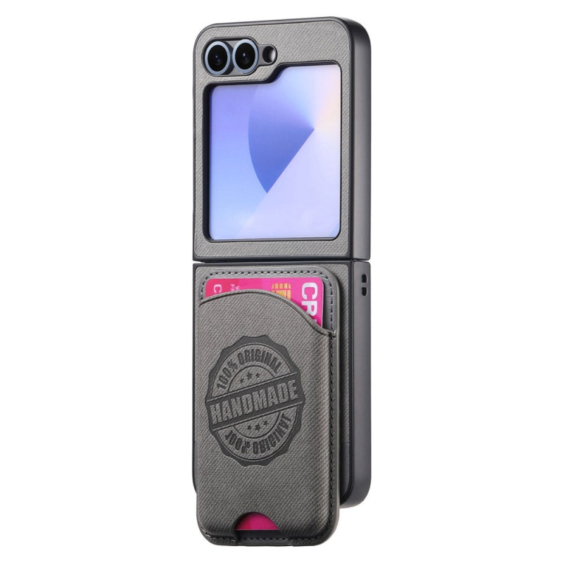 Funda compatible Samsung Galaxy Z Flip 7 FE / Z Flip 6 MagSafe Tarjetero desmontable