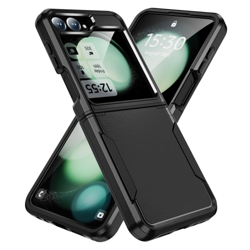 Funda Samsung Galaxy Z Flip 7 FE / Z Flip 6 Robusta Efecto Metal
