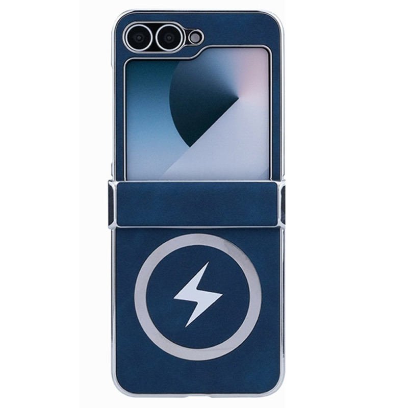Funda Samsung Galaxy Z Flip 7 FE / Z Flip 6 Compatible MagSafe Efecto Piel
