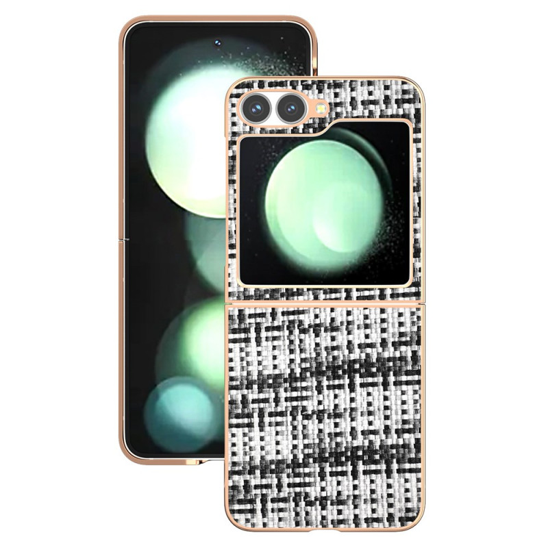 Samsung Galaxy Z Flip 7 FE / Z Flip 6 Funda polipiel texturizada
