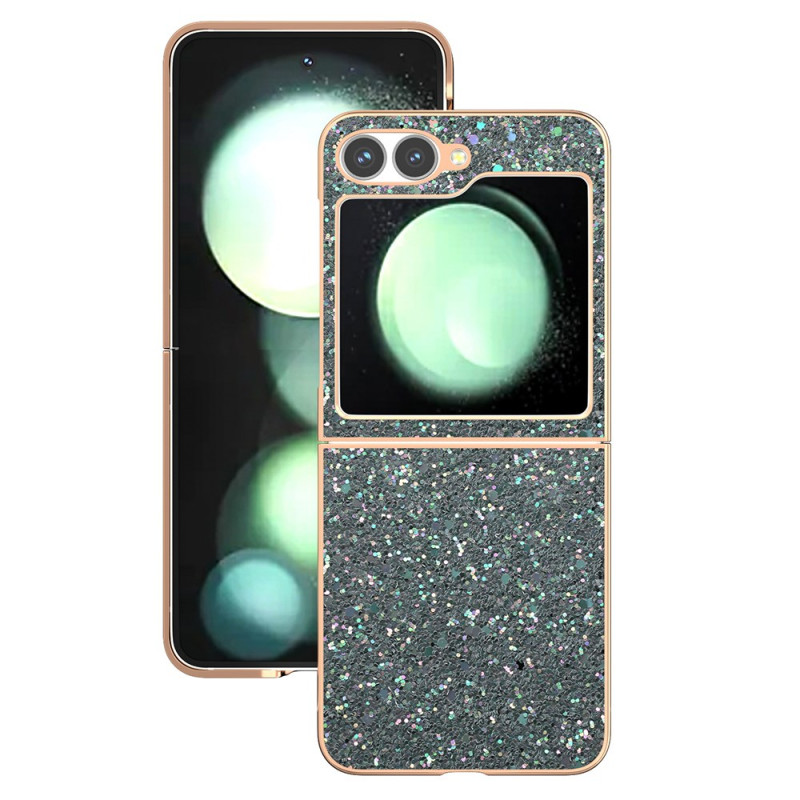 Funda Samsung Galaxy Z Flip 7 FE / Z Flip 6 Diseño purpurina