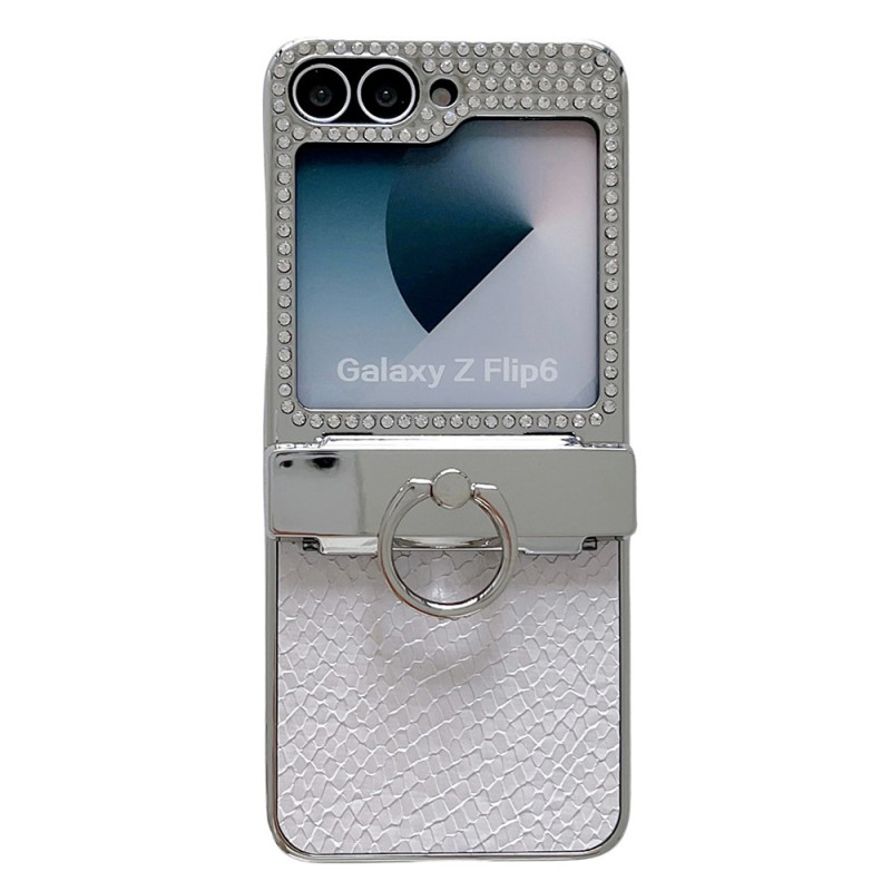 Samsung Galaxy Z Flip 7 FE / Z Flip 6 Funda con textura de escamas de pez