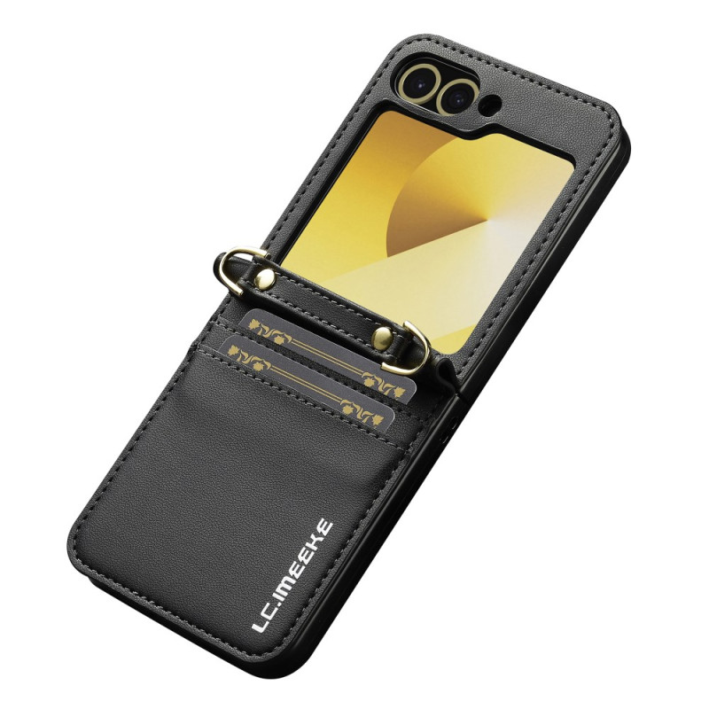 Samsung Galaxy Z Flip 7 FE / Z Flip 6 Funda Tarjetero y Colgante
 Larga