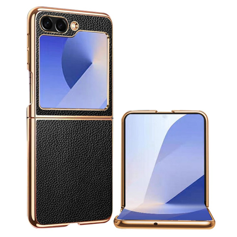 Funda de piel auténtica Samsung Galaxy Z Flip 7 FE / Z Flip 6