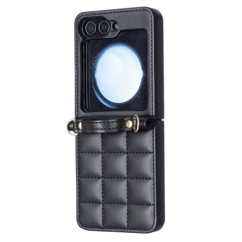 Samsung Galaxy Z Flip 7 FE / Z Flip 6 Classic Funda acolchada con colgante
para el hombro