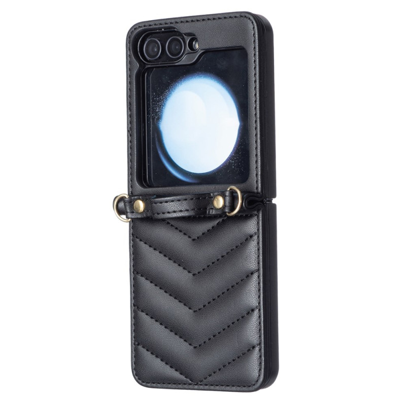 Samsung Galaxy Z Flip 7 FE / Z Flip 6 Funda Timeless con bandolera