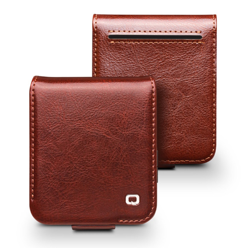 Funda de piel auténtica Samsung Galaxy Z Flip 7 FE / Z Flip 6