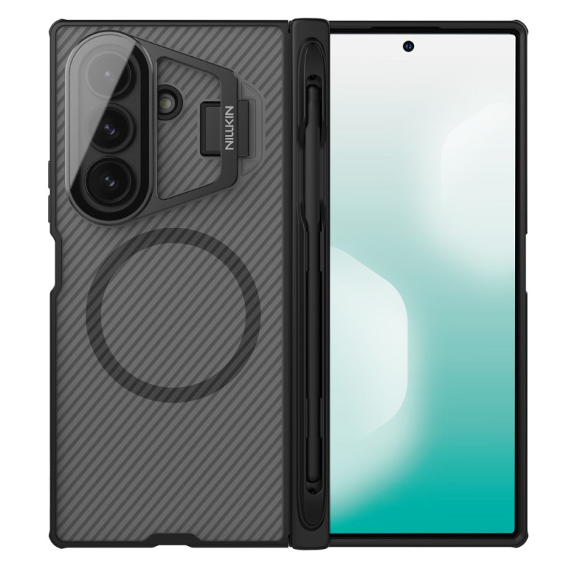 Funda Samsung Galaxy Z Fold 7 CamShield Prop Magnética Translúcida Serie NILLKIN