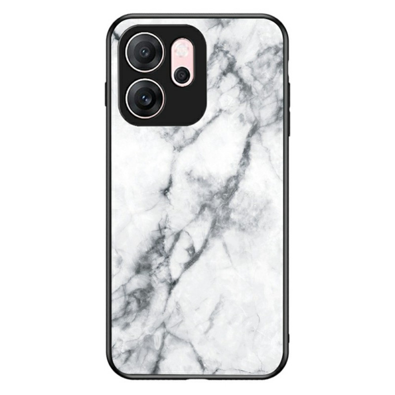 Oppo Reno 14 F 5G Marble Funda de cristal templado