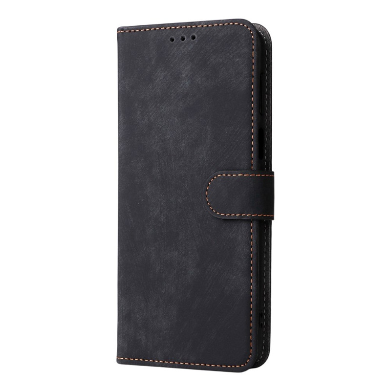 Funda Oppo Reno 14 F 5G Protección RFID Efecto gamuza con colgante
