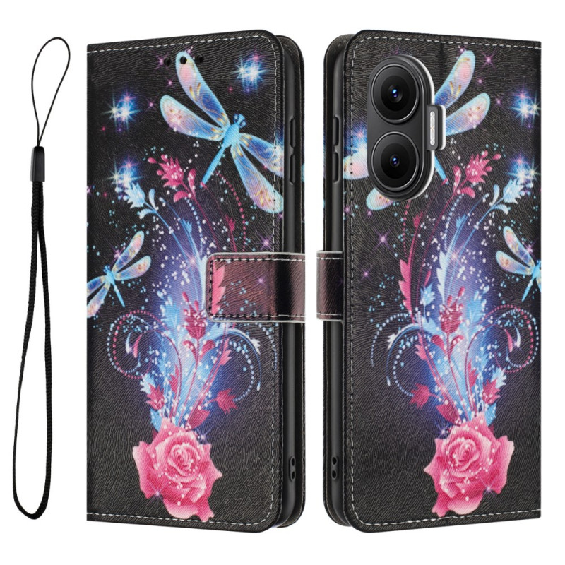 Funda Poco F7 Libélulas
