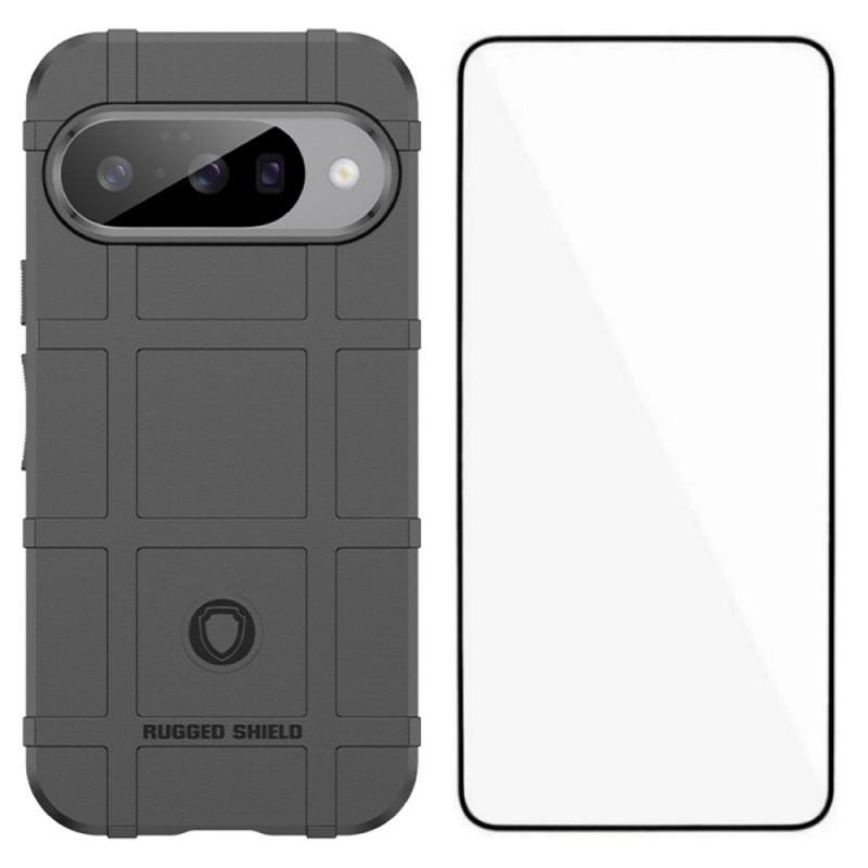Funda Google Pixel 10 Rugged Shield con protector de pantalla