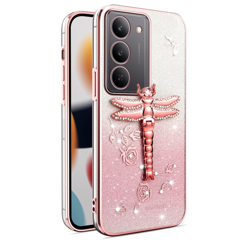 Funda Realme 14X 5G Dragonfly Ring-Soporte KADEM