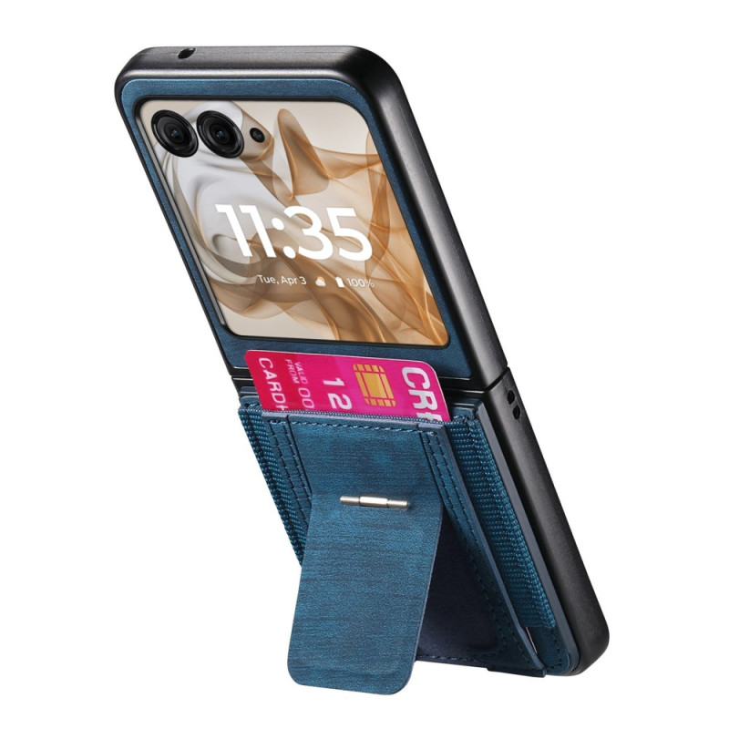 Funda Soporte y Tarjetero Motorola Razr 60 Effet Daimet