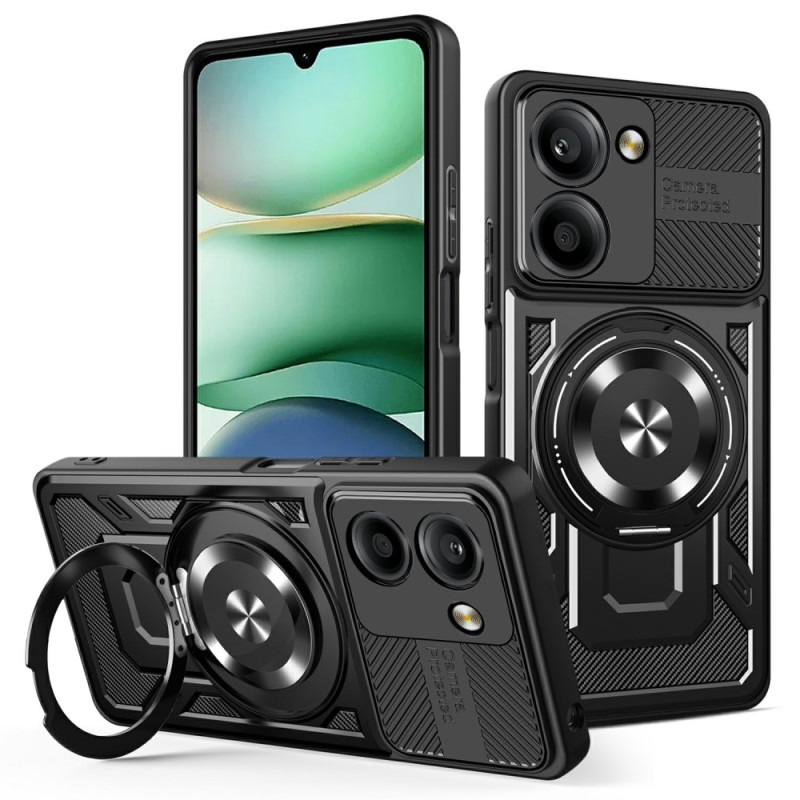 Xiaomi Redmi A5 Funda magnética con soporte giratorio
