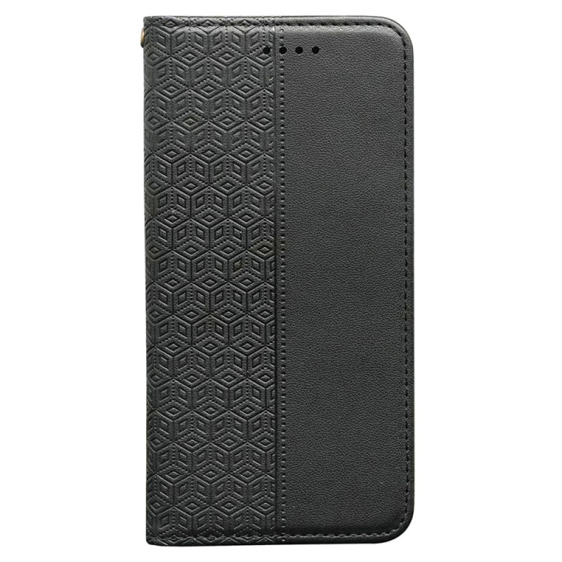Flip Cover Realme 14 5G Friso a cuadros y cordón de seguridad