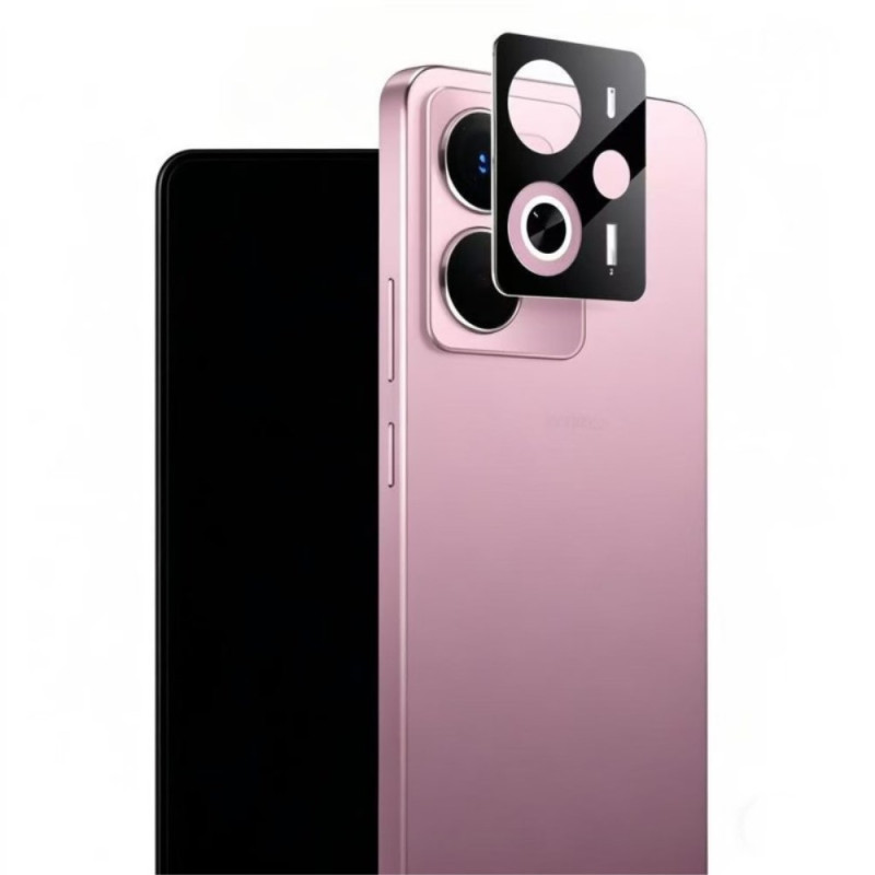 Lente protectora de cristal templado para Realme 14 5G (versión en negro)