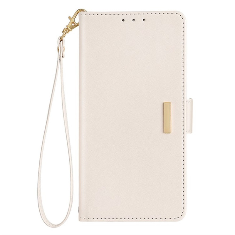 Funda Realme C71 con cierre RFID y broche de oro