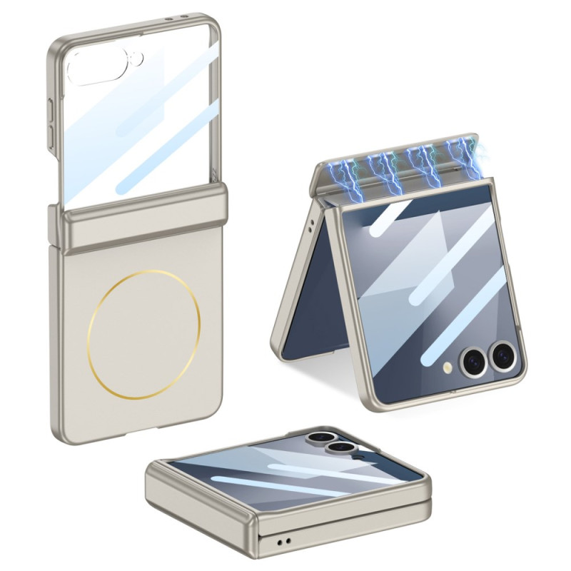 Funda GKK para Samsung Galaxy Z Flip 7 Compatibilidad MagSafe con protección de bisagra GKK