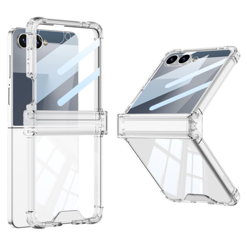 Samsung Galaxy Z Flip 7 Funda de color translúcido con protección Airbag