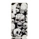 Funda de calaveras fluorescentes Huawei P30 Caution