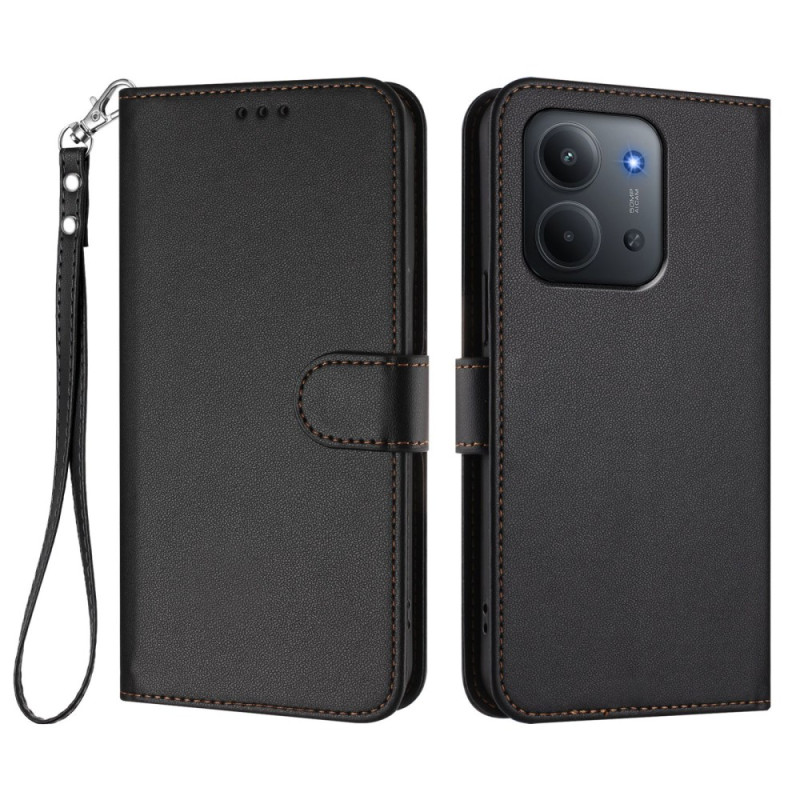Xiaomi Redmi 15C 4G Funda de piel con colgante
