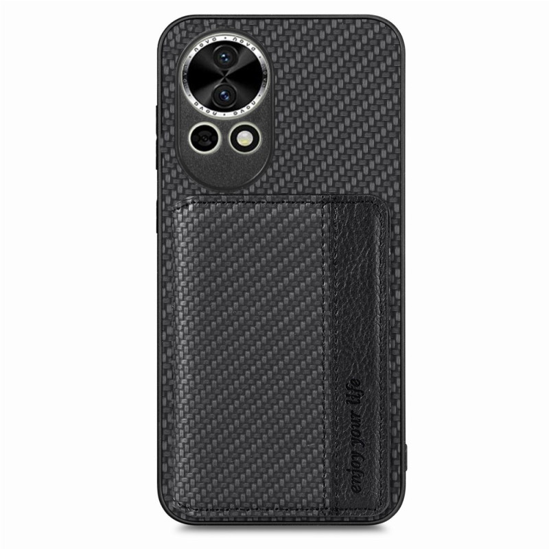 Huawei Nova 13 Funda de fibra de carbono Funda de tarjeta