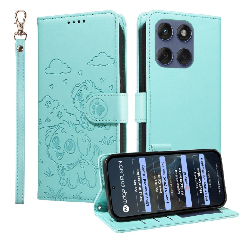 Motorola Edge 60 RFID Blocking y funda para perro