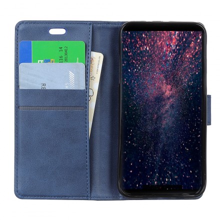 Funda de cuero mate retro del Huawei P30 Pro