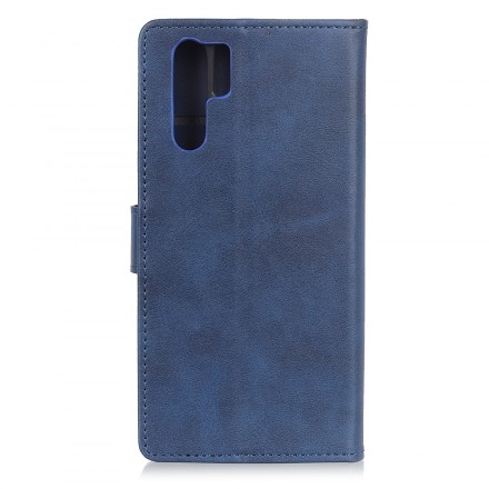 Funda de cuero mate retro del Huawei P30 Pro