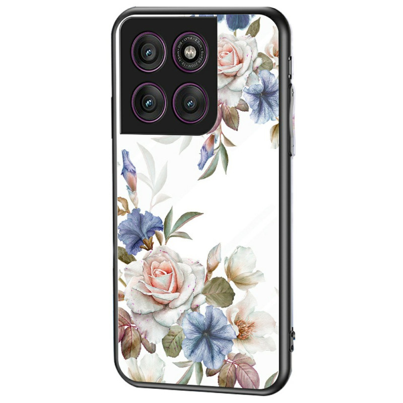 Funda Motorola Edge 60 Pro Cristal Templado Floral