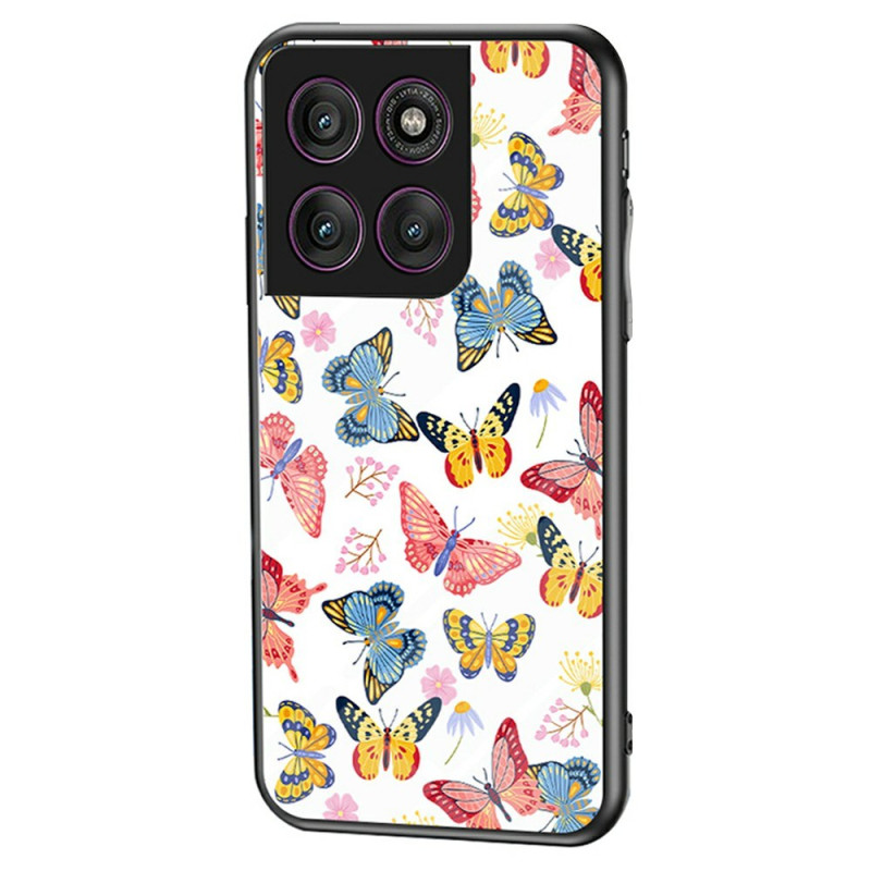 Funda Motorola Edge 60 Pro Cristal Templado Mariposas